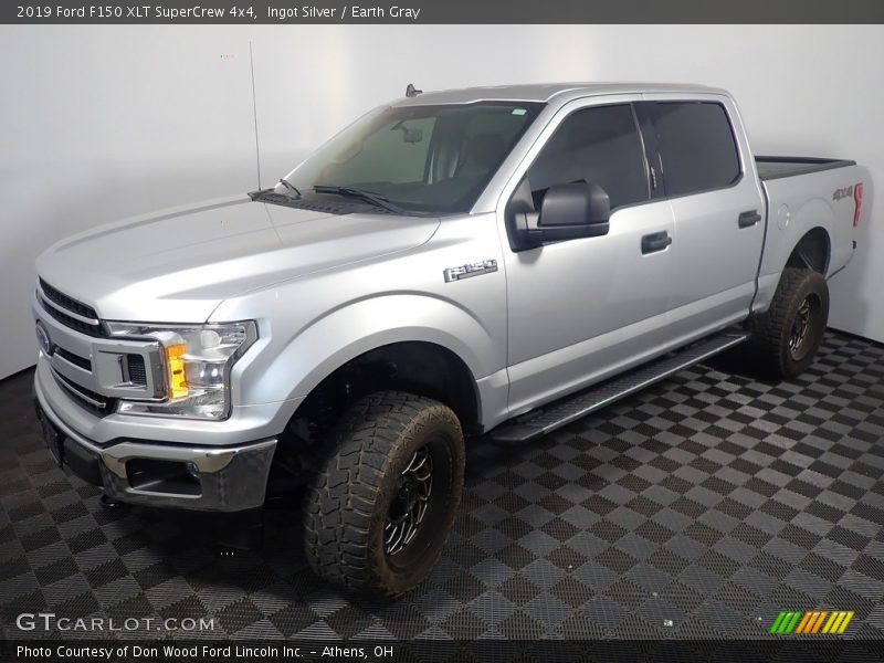 Ingot Silver / Earth Gray 2019 Ford F150 XLT SuperCrew 4x4