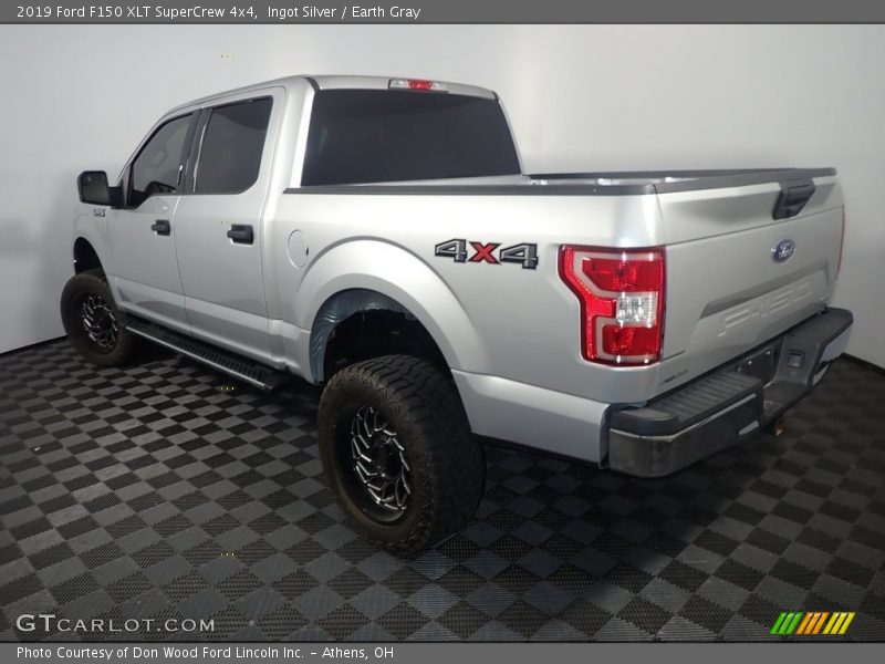 Ingot Silver / Earth Gray 2019 Ford F150 XLT SuperCrew 4x4