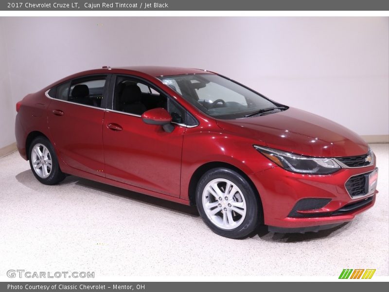 Cajun Red Tintcoat / Jet Black 2017 Chevrolet Cruze LT