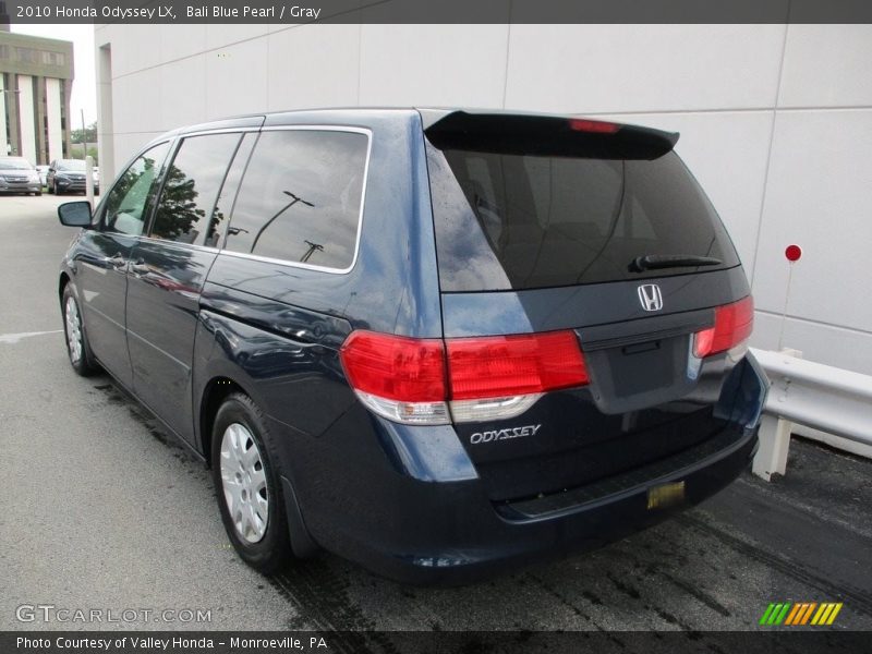 Bali Blue Pearl / Gray 2010 Honda Odyssey LX