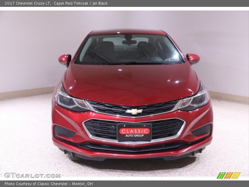 Cajun Red Tintcoat / Jet Black 2017 Chevrolet Cruze LT