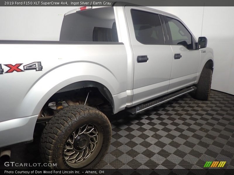 Ingot Silver / Earth Gray 2019 Ford F150 XLT SuperCrew 4x4