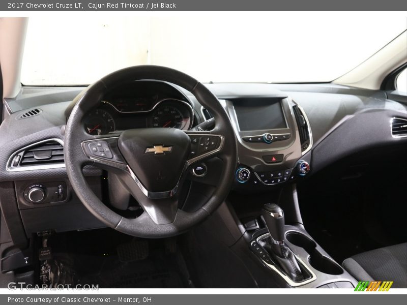 Cajun Red Tintcoat / Jet Black 2017 Chevrolet Cruze LT