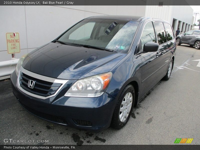 Bali Blue Pearl / Gray 2010 Honda Odyssey LX