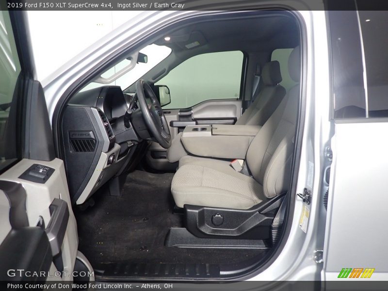 Ingot Silver / Earth Gray 2019 Ford F150 XLT SuperCrew 4x4