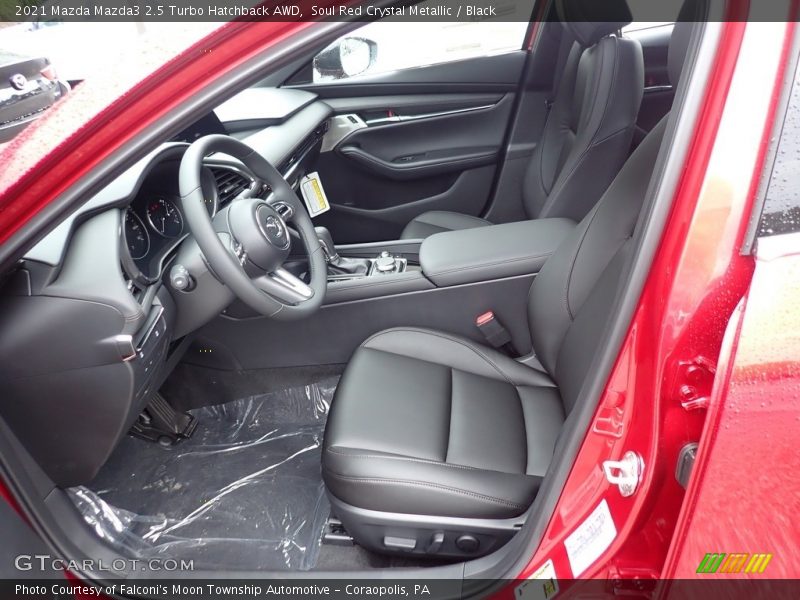 Front Seat of 2021 Mazda3 2.5 Turbo Hatchback AWD