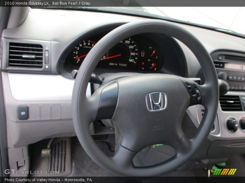 Bali Blue Pearl / Gray 2010 Honda Odyssey LX