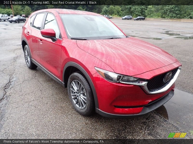 Front 3/4 View of 2021 CX-5 Touring AWD