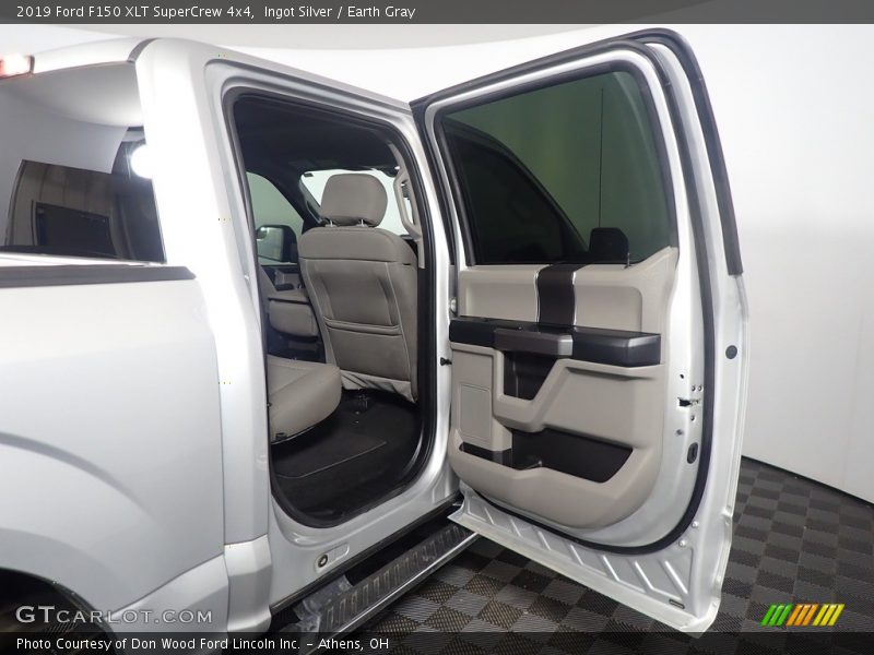 Ingot Silver / Earth Gray 2019 Ford F150 XLT SuperCrew 4x4