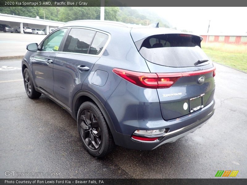 Pacific Blue / Gray 2020 Kia Sportage S AWD