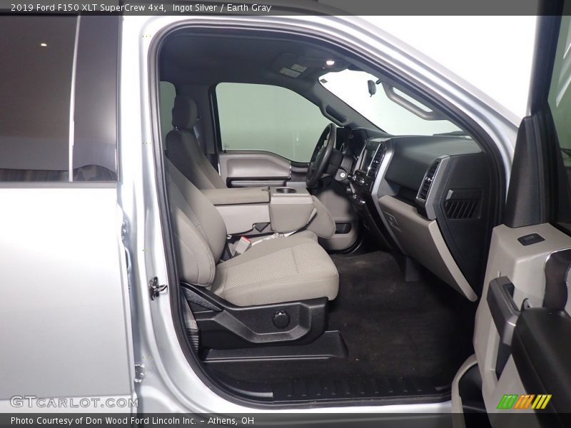Ingot Silver / Earth Gray 2019 Ford F150 XLT SuperCrew 4x4