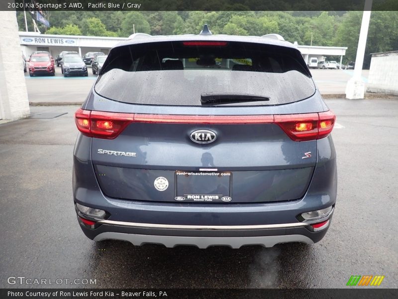 Pacific Blue / Gray 2020 Kia Sportage S AWD