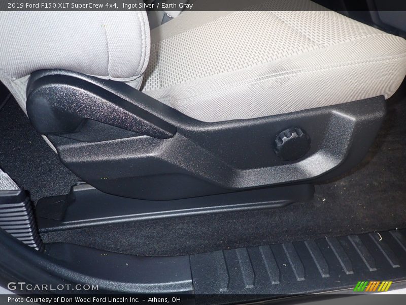Ingot Silver / Earth Gray 2019 Ford F150 XLT SuperCrew 4x4