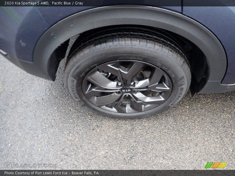 Pacific Blue / Gray 2020 Kia Sportage S AWD