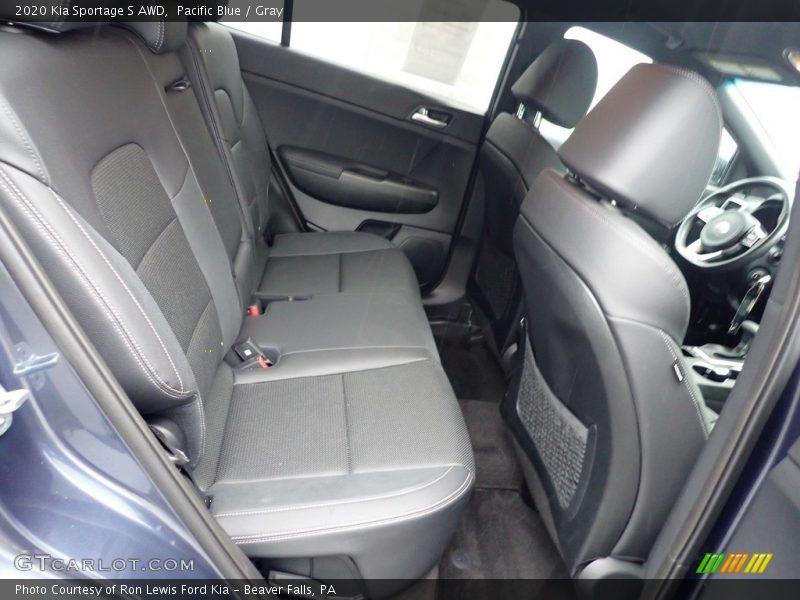 Pacific Blue / Gray 2020 Kia Sportage S AWD