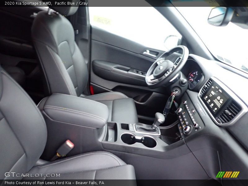 Pacific Blue / Gray 2020 Kia Sportage S AWD