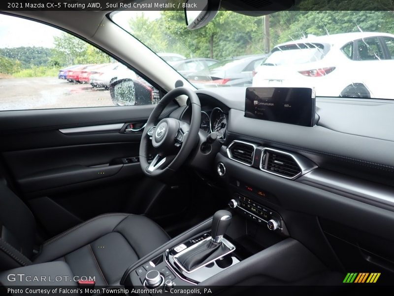 Dashboard of 2021 CX-5 Touring AWD