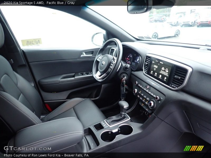 Pacific Blue / Gray 2020 Kia Sportage S AWD