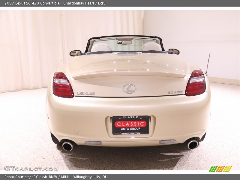 Chardonnay Pearl / Ecru 2007 Lexus SC 430 Convertible