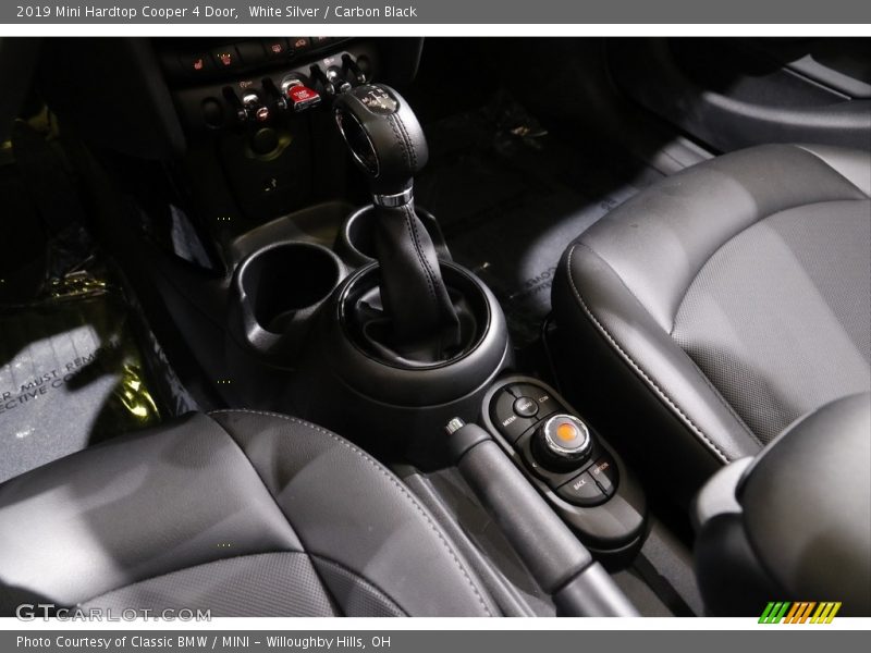 White Silver / Carbon Black 2019 Mini Hardtop Cooper 4 Door