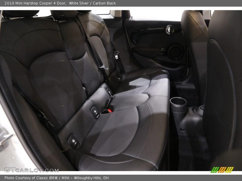 White Silver / Carbon Black 2019 Mini Hardtop Cooper 4 Door
