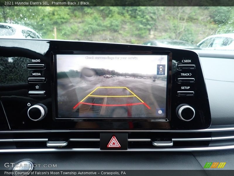 Phantom Black / Black 2021 Hyundai Elantra SEL