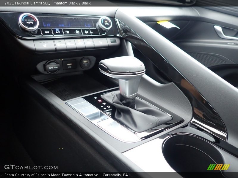 Phantom Black / Black 2021 Hyundai Elantra SEL