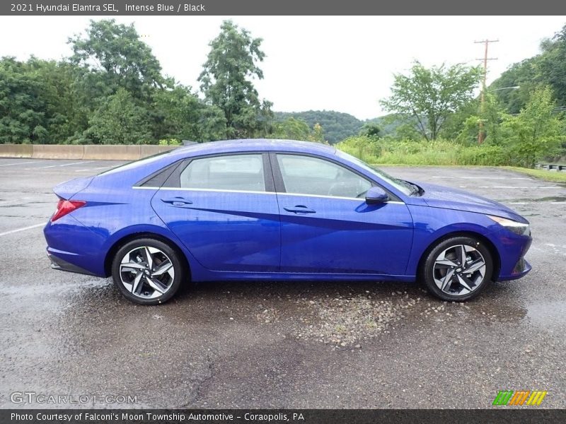  2021 Elantra SEL Intense Blue