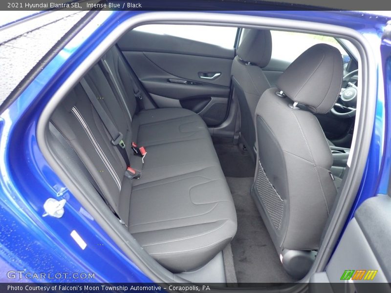 Rear Seat of 2021 Elantra SEL