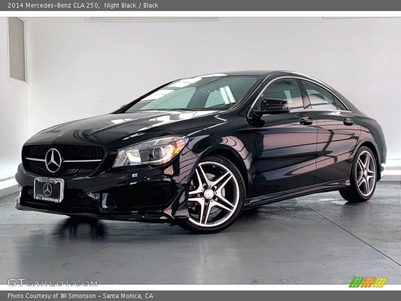 Front 3/4 View of 2014 CLA 250