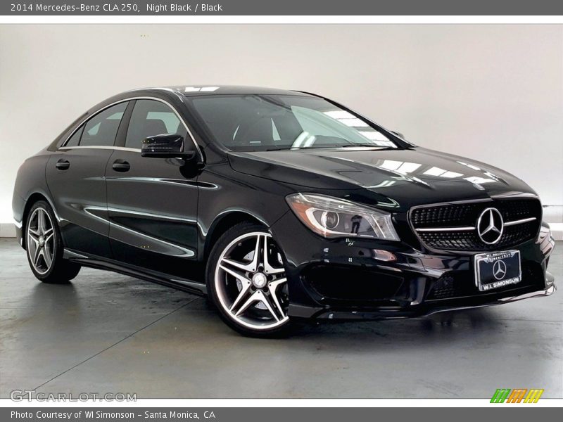 Front 3/4 View of 2014 CLA 250