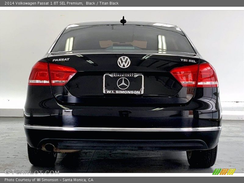 Black / Titan Black 2014 Volkswagen Passat 1.8T SEL Premium