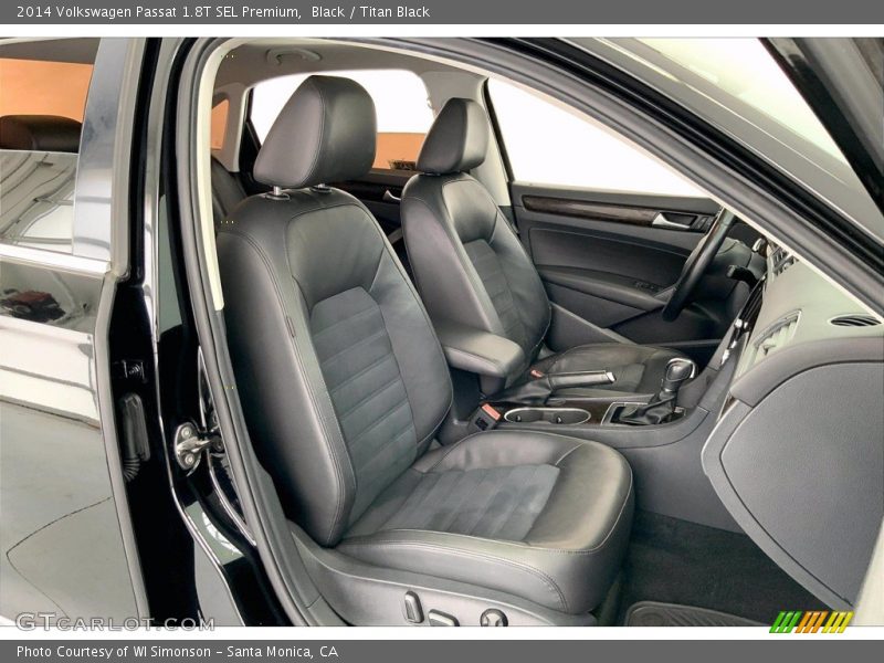 Front Seat of 2014 Passat 1.8T SEL Premium