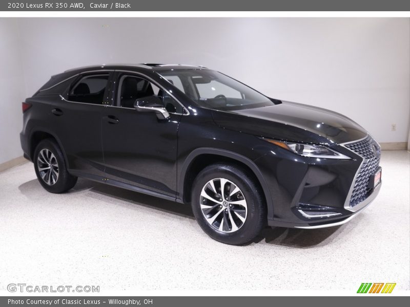Caviar / Black 2020 Lexus RX 350 AWD
