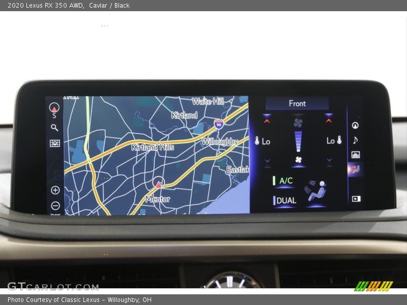 Caviar / Black 2020 Lexus RX 350 AWD