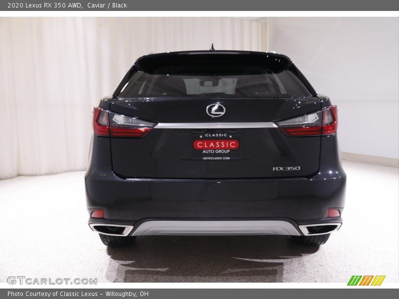 Caviar / Black 2020 Lexus RX 350 AWD