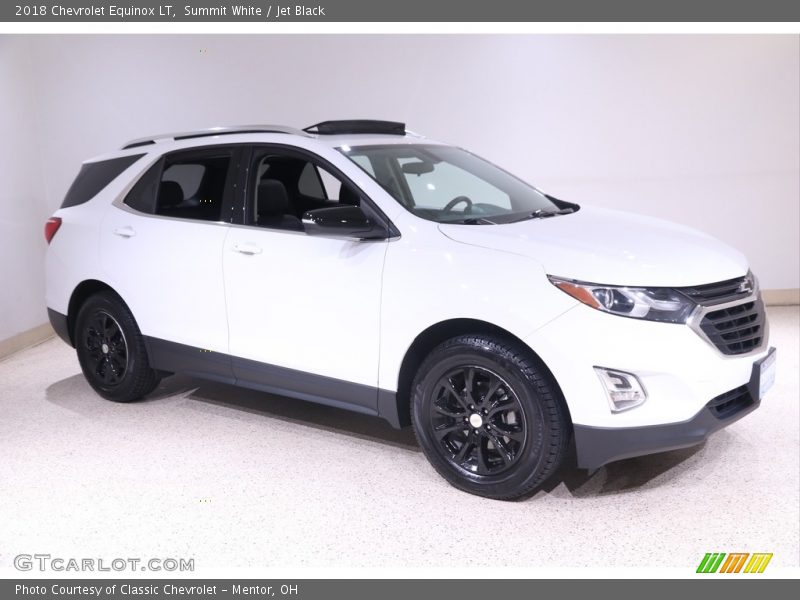Summit White / Jet Black 2018 Chevrolet Equinox LT