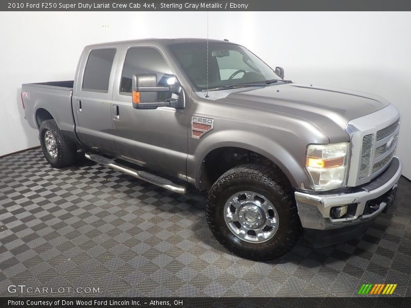 Sterling Gray Metallic / Ebony 2010 Ford F250 Super Duty Lariat Crew Cab 4x4