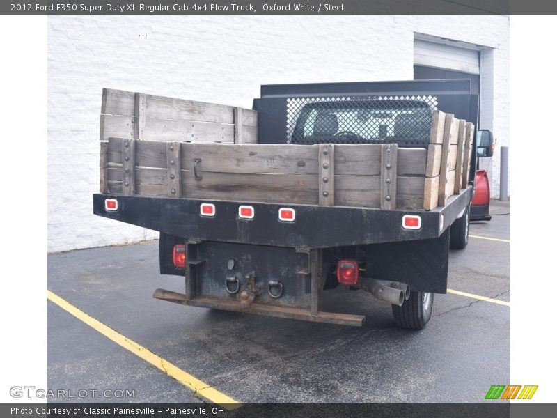 Oxford White / Steel 2012 Ford F350 Super Duty XL Regular Cab 4x4 Plow Truck