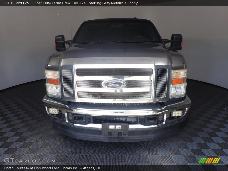 Sterling Gray Metallic / Ebony 2010 Ford F250 Super Duty Lariat Crew Cab 4x4