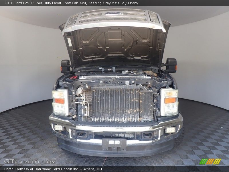 Sterling Gray Metallic / Ebony 2010 Ford F250 Super Duty Lariat Crew Cab 4x4