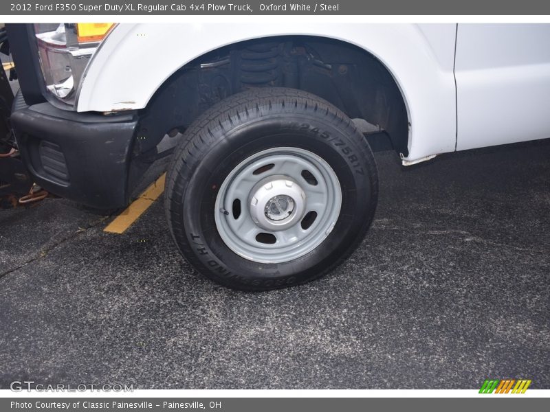 Oxford White / Steel 2012 Ford F350 Super Duty XL Regular Cab 4x4 Plow Truck