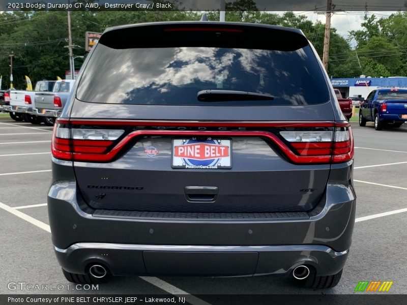Destroyer Gray / Black 2021 Dodge Durango GT AWD