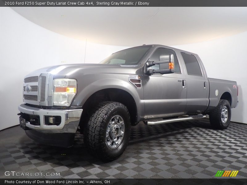 Sterling Gray Metallic / Ebony 2010 Ford F250 Super Duty Lariat Crew Cab 4x4