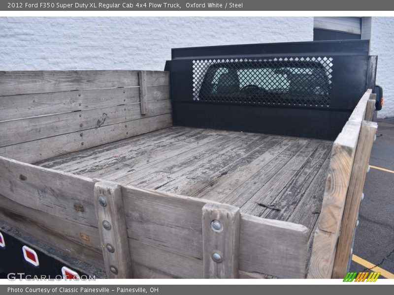 Oxford White / Steel 2012 Ford F350 Super Duty XL Regular Cab 4x4 Plow Truck