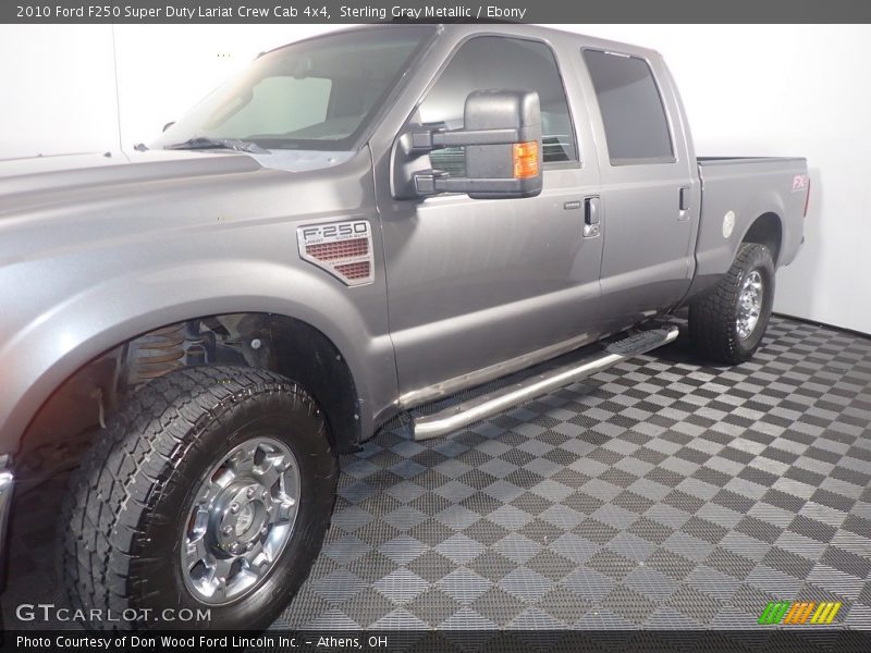 Sterling Gray Metallic / Ebony 2010 Ford F250 Super Duty Lariat Crew Cab 4x4