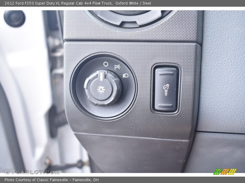Controls of 2012 F350 Super Duty XL Regular Cab 4x4 Plow Truck