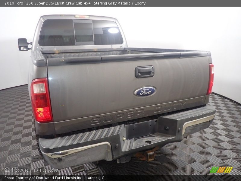Sterling Gray Metallic / Ebony 2010 Ford F250 Super Duty Lariat Crew Cab 4x4