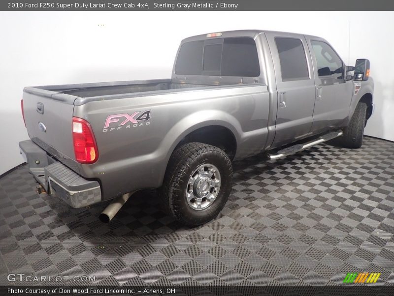 Sterling Gray Metallic / Ebony 2010 Ford F250 Super Duty Lariat Crew Cab 4x4