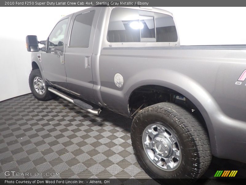 Sterling Gray Metallic / Ebony 2010 Ford F250 Super Duty Lariat Crew Cab 4x4